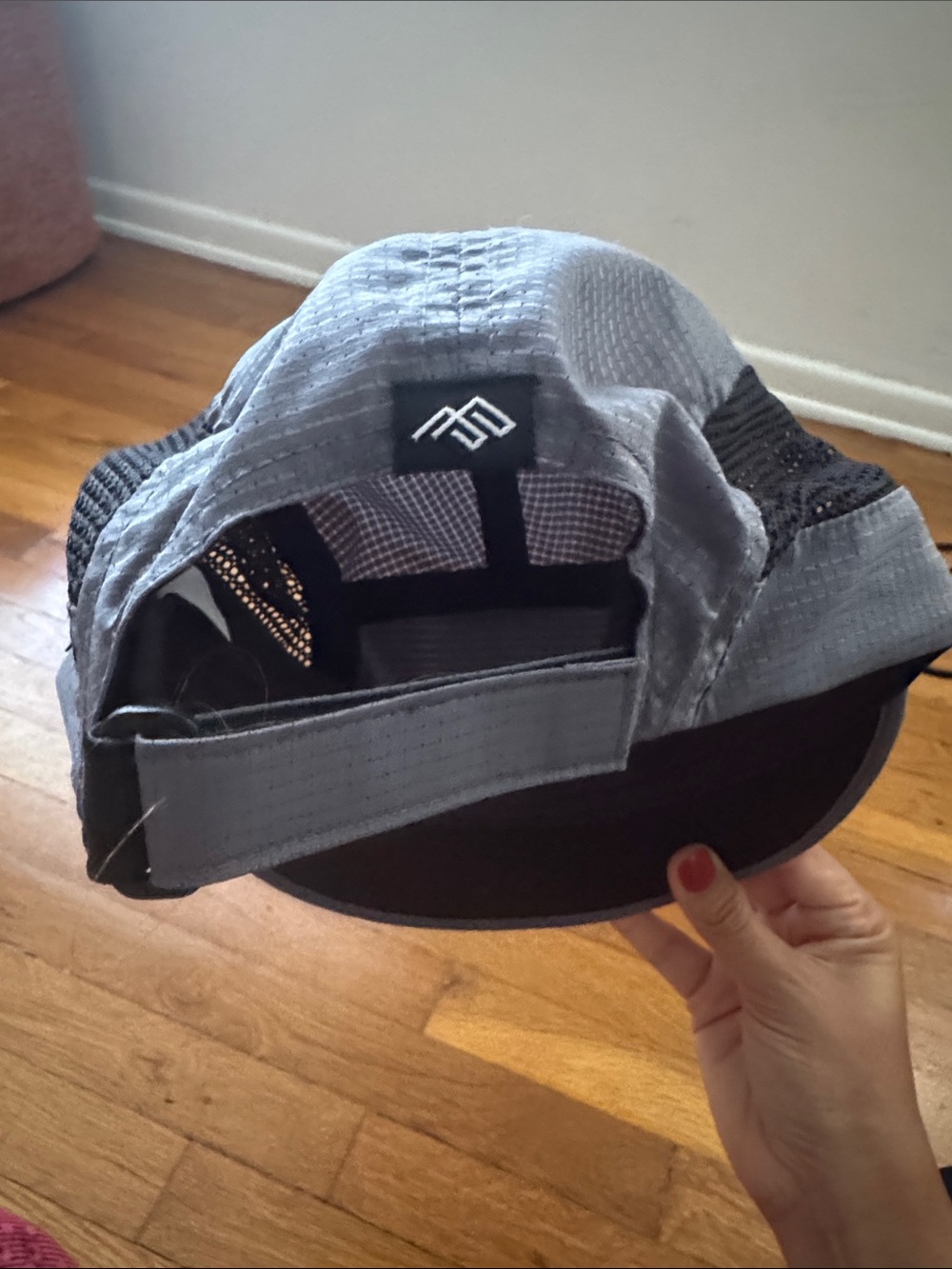 Men's Gray Performance Cap - Picture 2 of 7